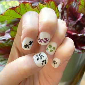 Plant Nail Art Transfers By Kate Broughton