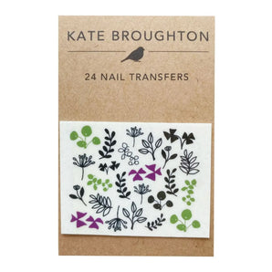 Plant Nail Art Transfers By Kate Broughton