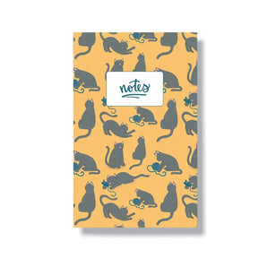 Playing Cats Notebook By Pedaller Designs
