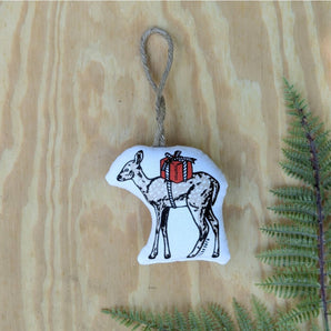 Plush Deer Ornament By ilikesara | art + goods