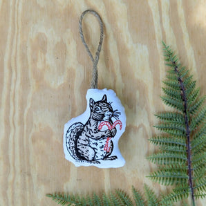 Plush Squirrel Ornament By ilikesara | art + goods