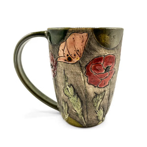 Poppy Mug By Marla Benton
