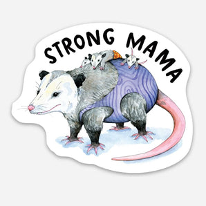 Possum Mama Sticker By Paper Wilderness