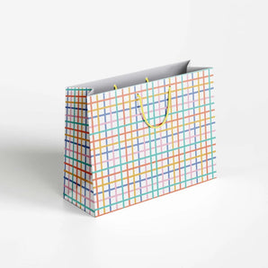 Prismatic Striped Gift Bag By Jaybee Design