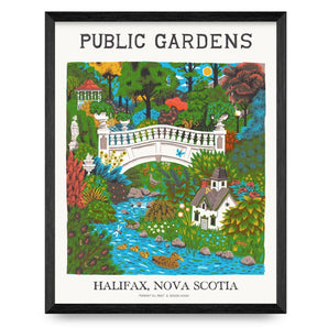 Public Gardens 16x20 Print By Midnight Oil