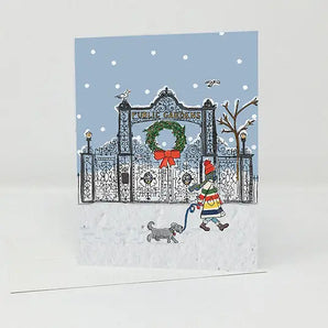 Public Gardens Holiday Seed Card By Jill & Jack Paper