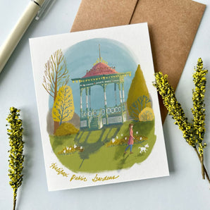 Public Gardens Walk Card By Julep and Trubbs Studio