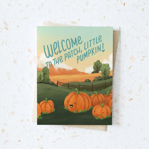 Pumpkin Patch Card By Hop & Flop