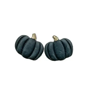 Pumpkin Stud Earrings (various colours) By Emerald and Opal