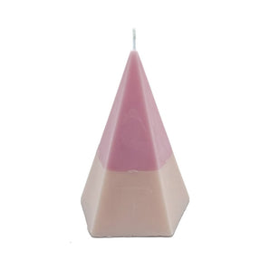 Pyramid Soy Wax Candle (various colours) By Bizarre Wicks