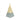 Pyramid Soy Wax Candle (various colours) By Bizarre Wicks