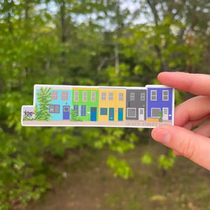 Queen Street Magnet By Bygone Art Project
