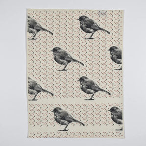 Quiet Light Tea Towel (Bird) By Walden Sweet Textiles
