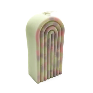 Rainbow Colour Burst Soy Wax Candle (various colours)