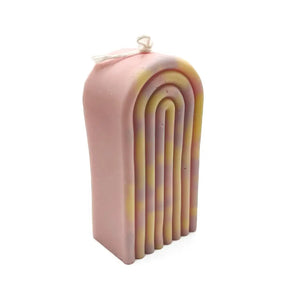 Rainbow Colour Burst Soy Wax Candle (various colours)