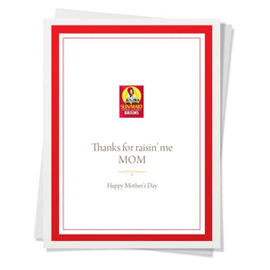 Raisin Me Mom Card By Design Corner