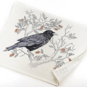 Raven Tea Towel By Porchlight Press