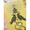 Ravens & Snake Jotter Notepad By Blackbird Letterpress