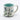 RdC Mug - Floral (various interior colours) By Rachel de