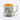 RdC Mug - Floral (various interior colours) By Rachel de
