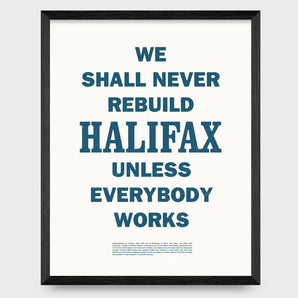 Rebuild Halifax 11x14 Print By Inkwell Originals