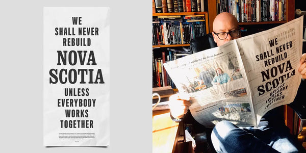 Rebuild Nova Scotia Poster and Article