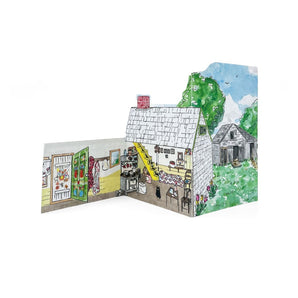 Tri-Fold Replica Maud Lewis House Card By Bard