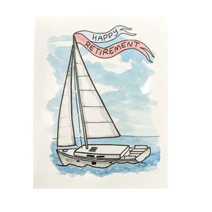 Retirement Sailboat Card By Bard