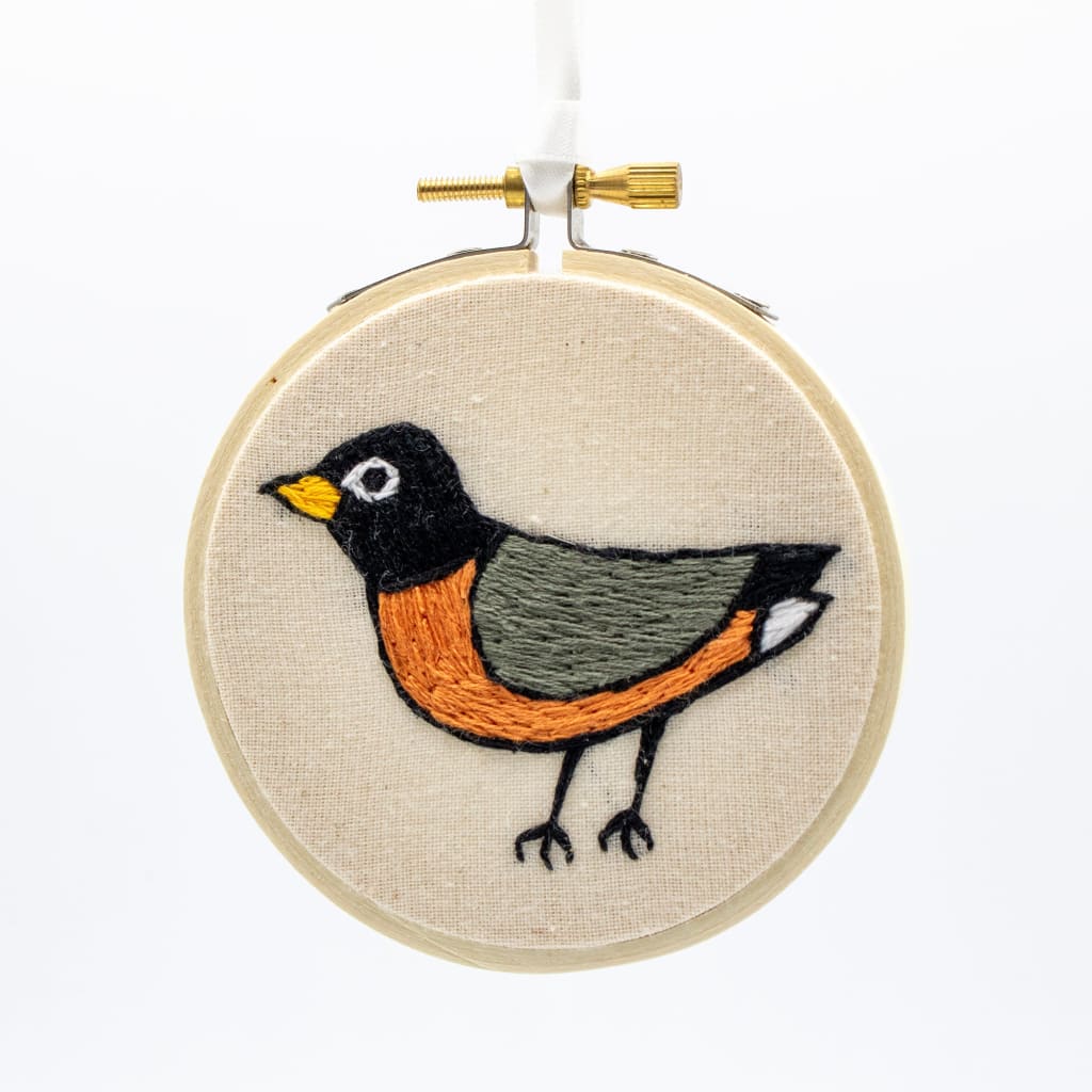 Robin Embroidery By Katiebette