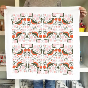 Robin Tea Towel By Gingiber