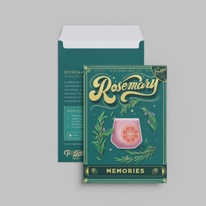 Rosemary Seed Packet By KDP Creative Hand Lettering