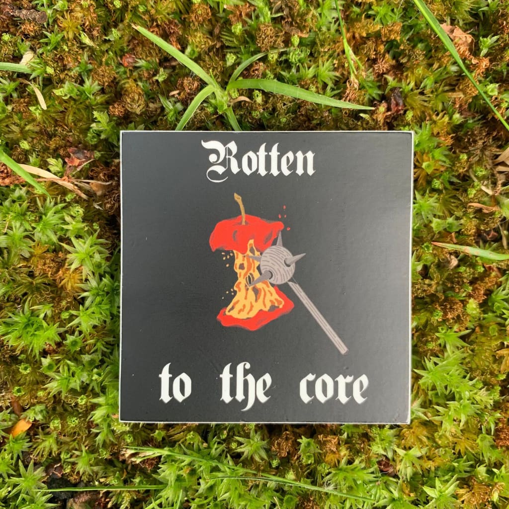 Rotten To The Core Sticker By In Land Of Ray