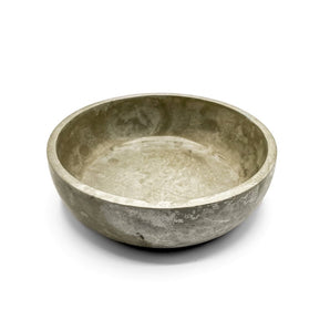 Round Concrete Bowl By CG Watercolors &