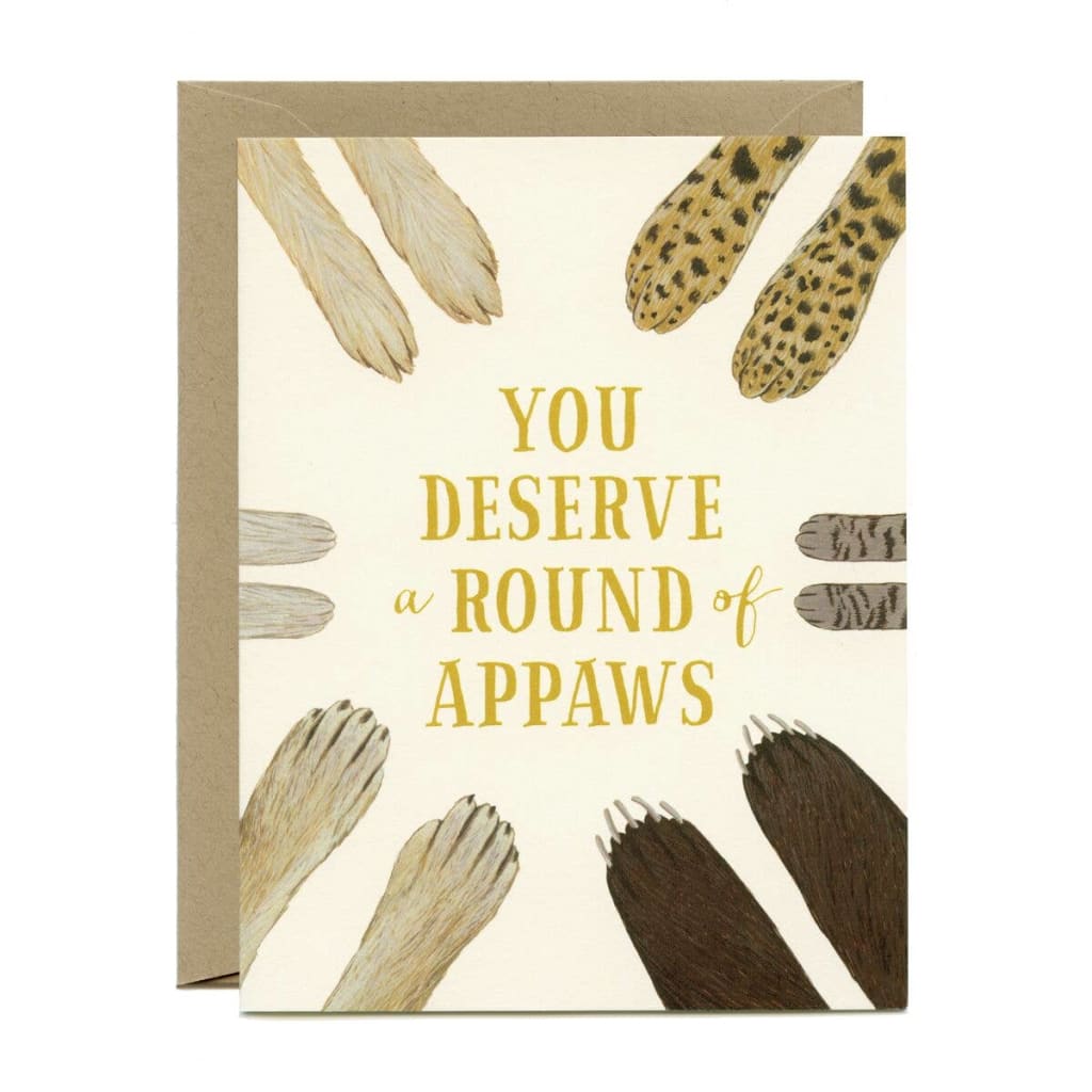 Round of Appaws Card By Yeppie Paper