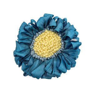 Rug Hooked Floral Pin (various designs) By Lucille Evans