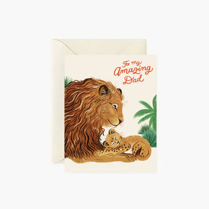 SALE - Amazing Dad Card By Botanica Paper Co.
