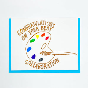 SALE - Best Collaboration Baby Card By Cosmic Peace Studio