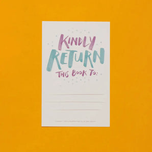 SALE - Bookplate Sticker (various designs) By Breathless