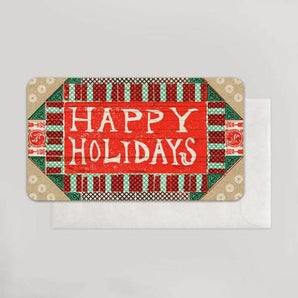 SALE - Enclosure Card - Happy Holidays By Hammerpress
