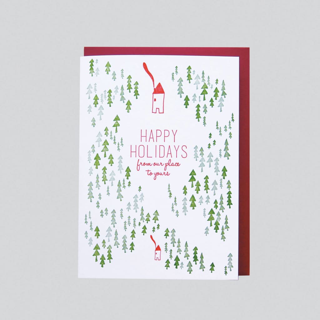 SALE - From Our Place To Yours Card By folio press & paperie
