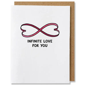 SALE - Infinite Love Card By NANU Studio