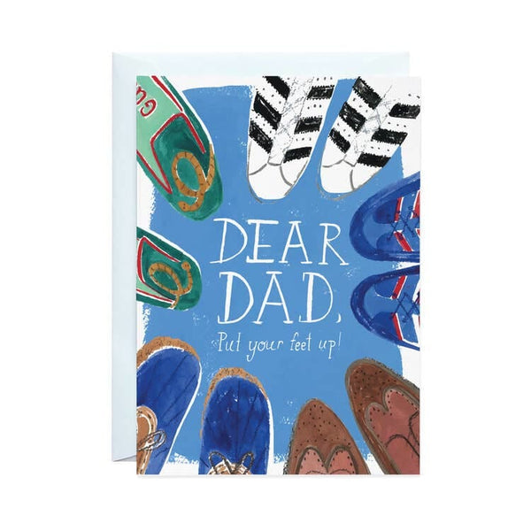 SALE - Put Your Feet Up Dad Card By Mr. Boddington’s Studio