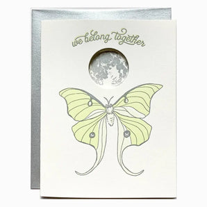 SALE - We Belong Together Card By Blackbird Letterpress