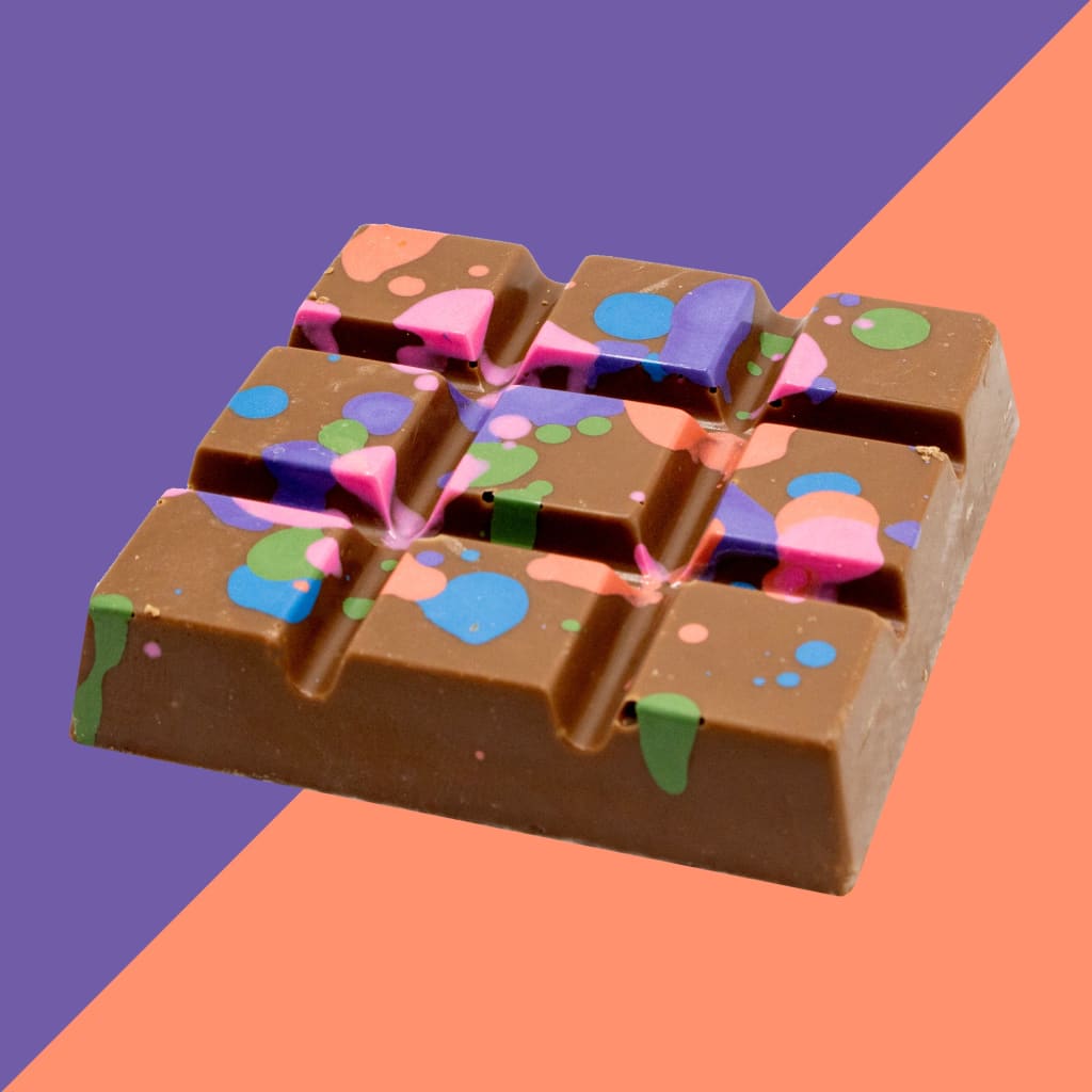 Salted Caramel Chocolate Bar (9 Square) By Michelle
