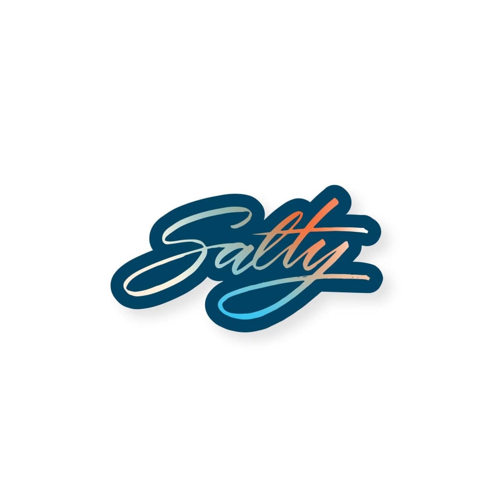 Salty Sticker By 2021 Co.