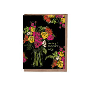 Scratch & Sniff Bouquet Mom Card By La Familia Green