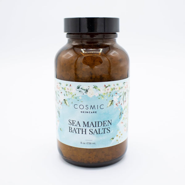 Sea Maiden Bath Salts 8oz By Cosmic Skincare