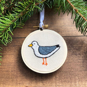Seagull Embroidery By Katiebette