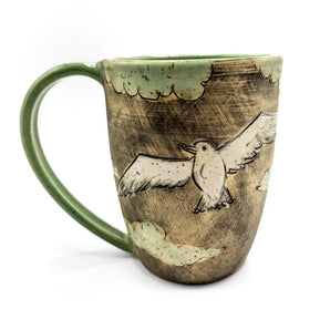 Seagull Mug (Teal Interior) By Marla Benton