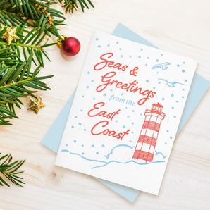 Seas & Greetings Card 5 Pack By Inkwell Originals